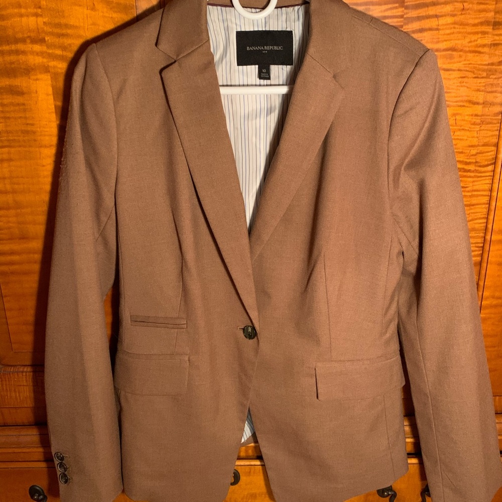 Tan Blazer